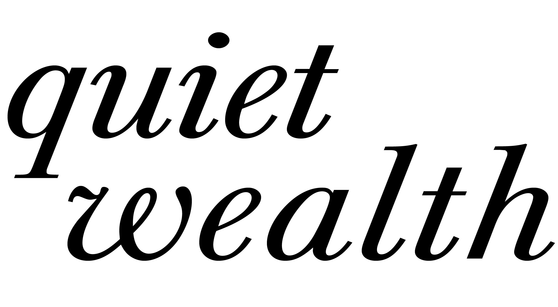 Quiet Wealth Logo